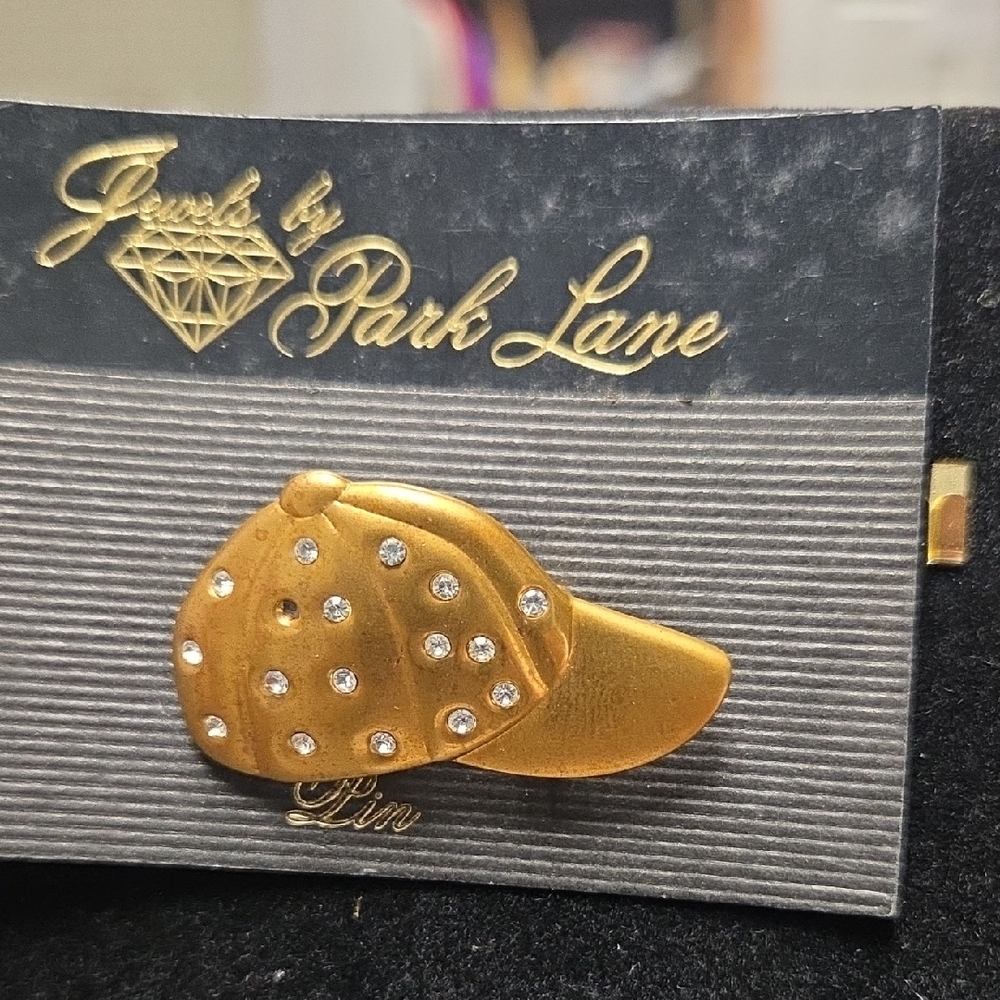 Park Lane Gold and Silver Cap Pin